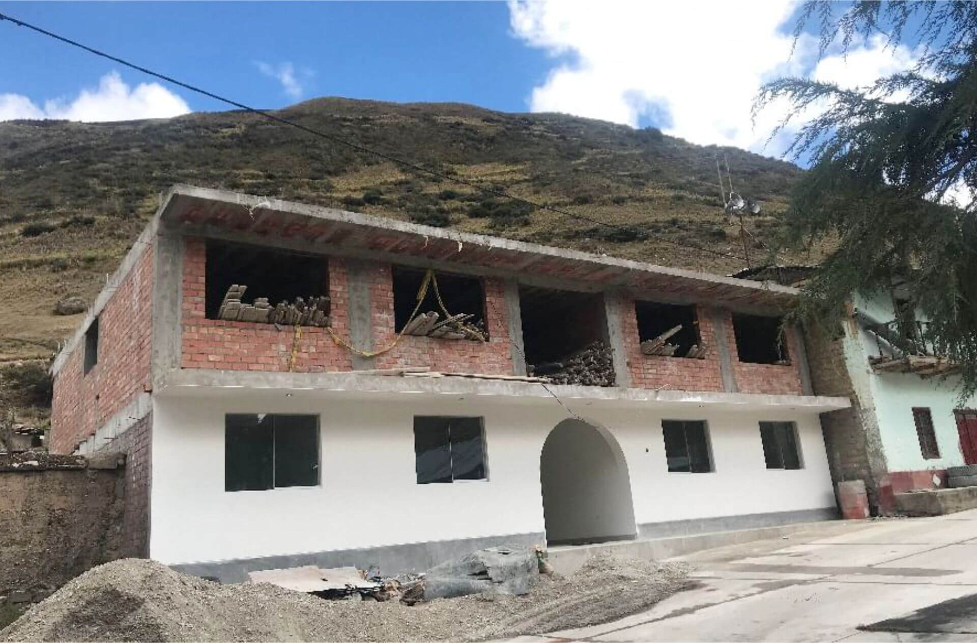 En 2018 se llevó a cabo la edificación de un Local Comunal