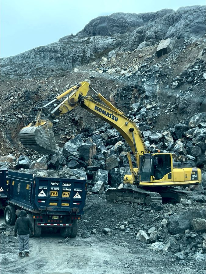 Optimización en el proceso de transporte de mineral