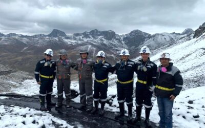 Visita de UNACEM a la concesión minera El Poeta